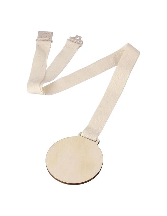 Médaillon en tilleul Koa