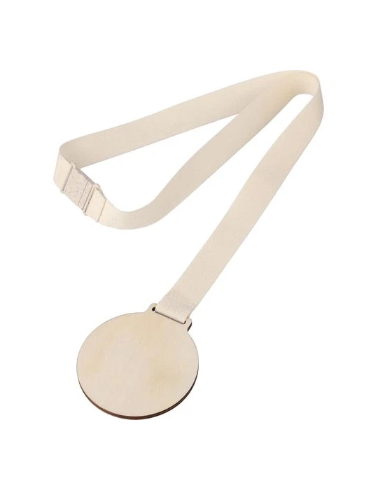 Médaillon en tilleul Koa