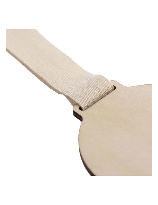 Médaillon en tilleul Koa