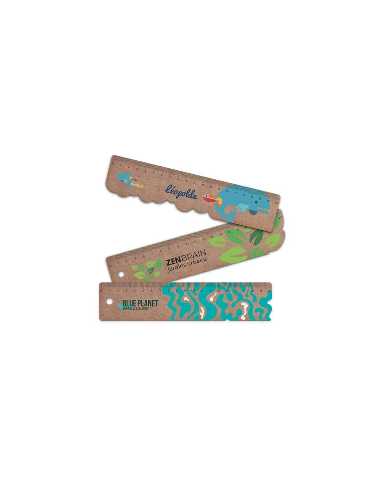 REGLE EN MDF 20,5 x 4,5 cm (100 cm2 maxi)