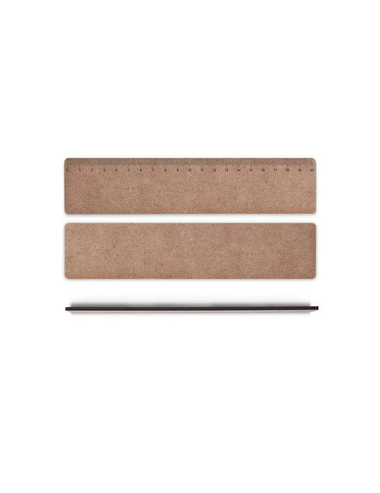 REGLE EN MDF 20,5 x 4,5 cm (100 cm2 maxi)