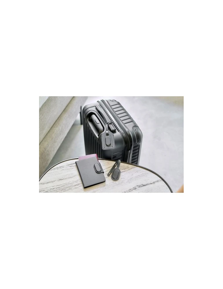 Étiquette de bagage en PU recyclé Isen