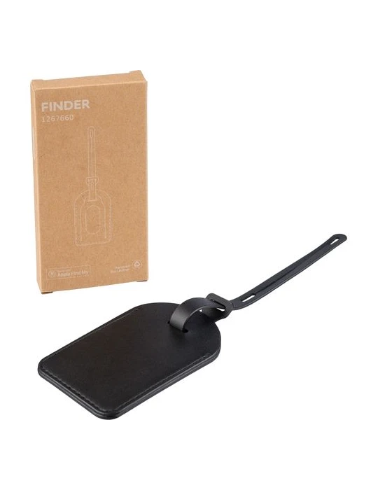 Étiquette de bagage en PU recyclé Isen