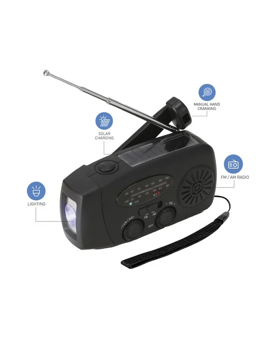 Radio d’Urgence Multifonction Cartney