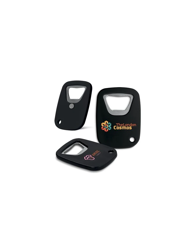 DÉCAPSULEUR EN MATIÈRE RECYCLÉE rPS AVEC UN AIMANT NÉODYME AU DOS