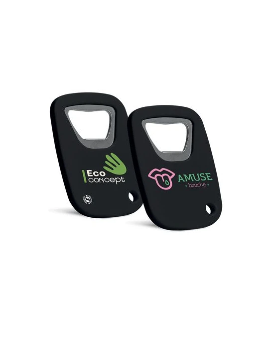 DÉCAPSULEUR EN MATIÈRE RECYCLÉE rPS AVEC UN AIMANT NÉODYME AU DOS