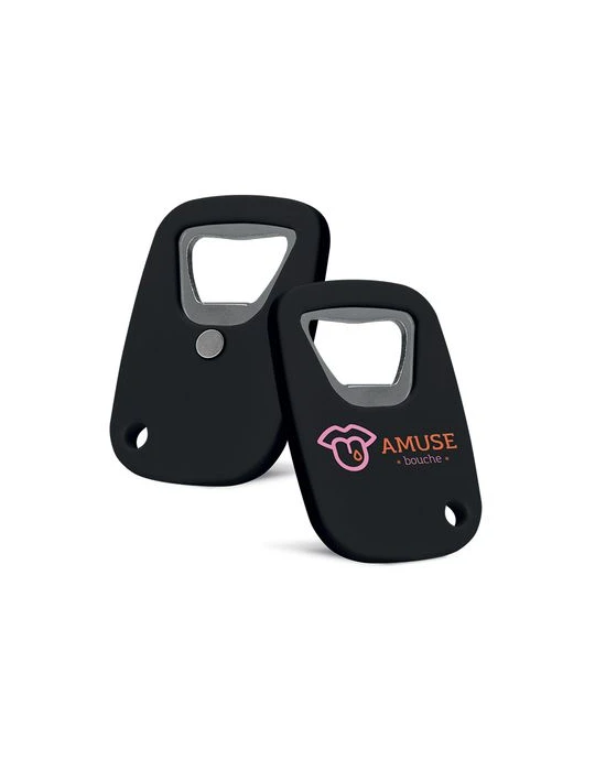 DÉCAPSULEUR EN MATIÈRE RECYCLÉE rPS AVEC UN AIMANT NÉODYME AU DOS