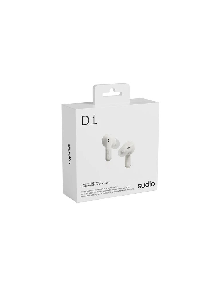 Sudio In-ear True Wireless Earbuds D1 écouteurs