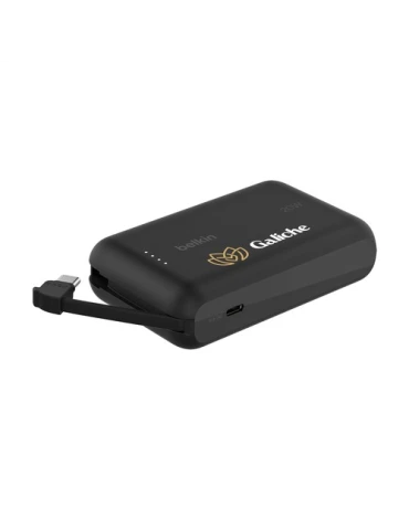 Belkin BoostCharge Power Bank 10K Câble intégré