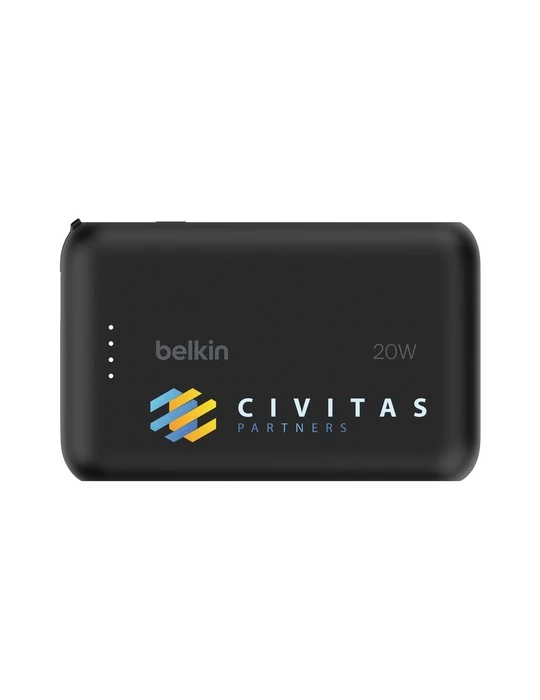 Belkin BoostCharge Power Bank 10K Câble intégré