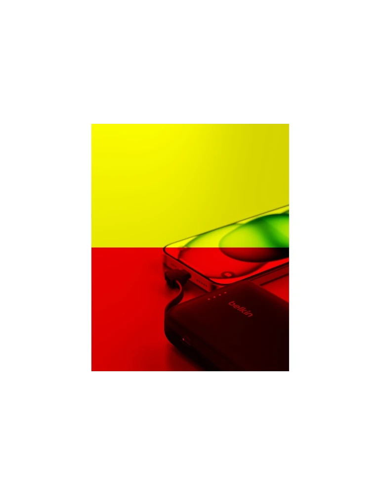 Belkin BoostCharge Power Bank 10K Câble intégré