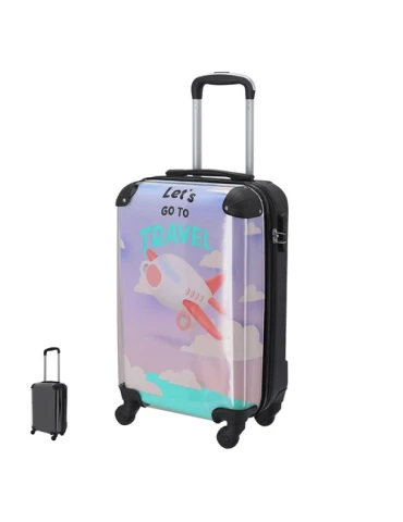 Trolley Pletux Matières : ABS Couleurs : noir