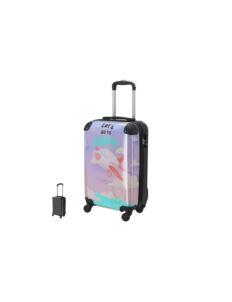 Trolley Pletux Matières : ABS Couleurs : noir