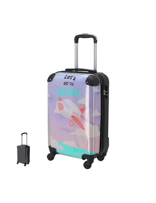 Trolley Pletux Matières : ABS Couleurs : noir