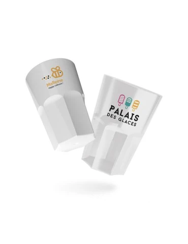 GOBELET EN PLASTIQUE REUTILISABLE PP 40 cI RAS BORD