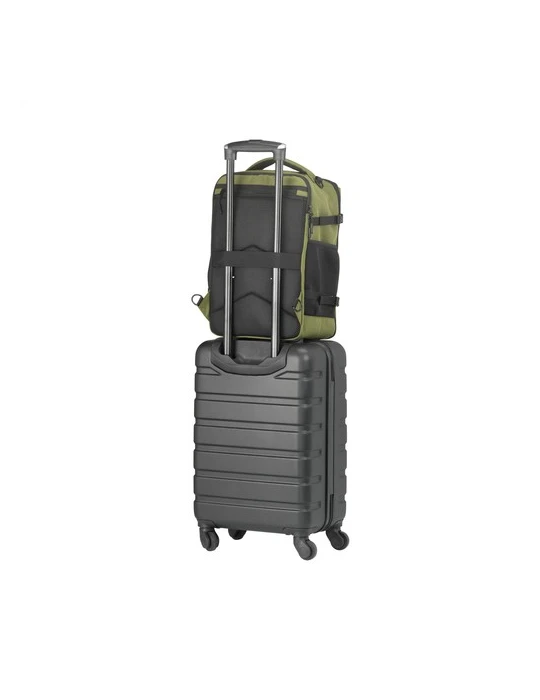 FitFly GRS Cabin Flight Bag Matières : PET recyclé Couleurs : olive Contenance : 20 L objet promotionnel éco-responsable