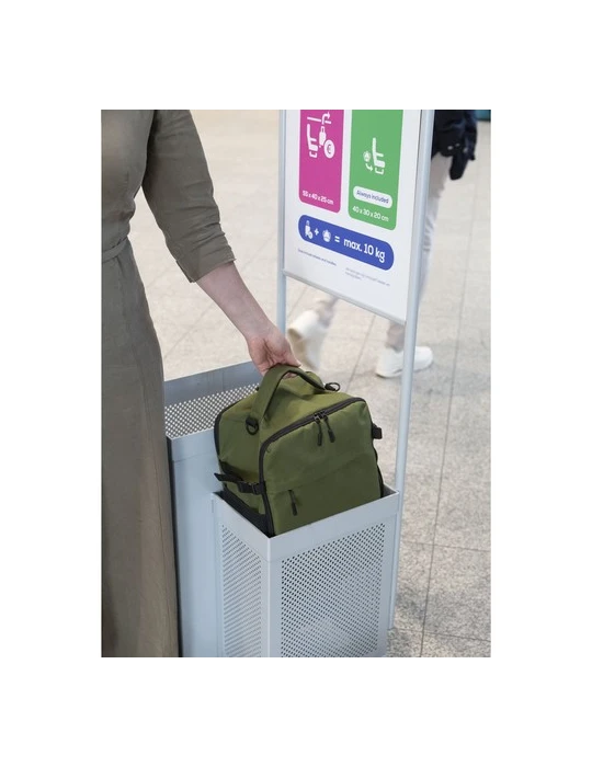 FitFly GRS Cabin Flight Bag Matières : PET recyclé Couleurs : olive Contenance : 20 L accessoire événementiel unique