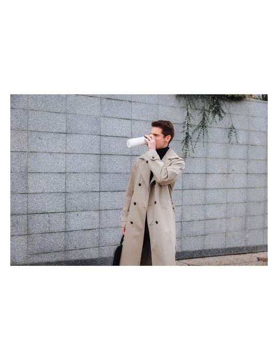 Contigo® West Loop 3.0 Travel Mug gobelet thermos Matières : acier inoxydable Contenance : 470 ml Couleurs : fleur de sel cadeau