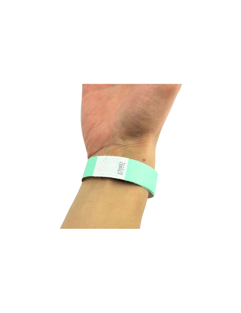 Bracelet Écologique Personnalisable TYVEK® - Idéal pour Événements personnalisable avec votre logo