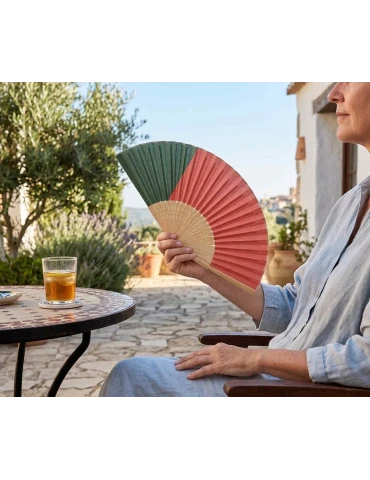 Éventail à motif de drapeau personnalisable FUNFAN