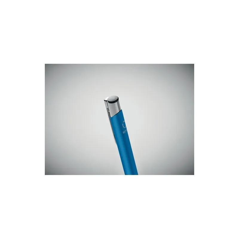 Stylo à bille écologique en aluminium recyclé personnalisable - BERN RA Taille textile : L Couleurs : french navy cadeau client 