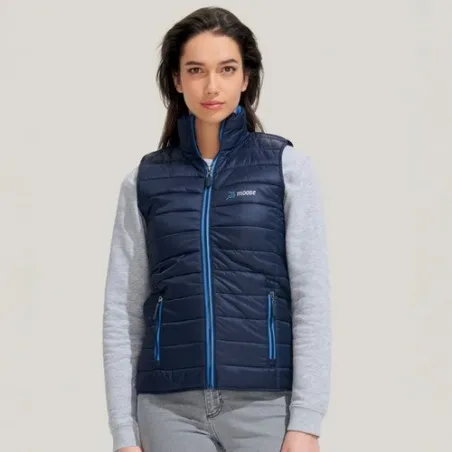 Gilet Bodywarmer Femme WAVE - Élégance et Confort