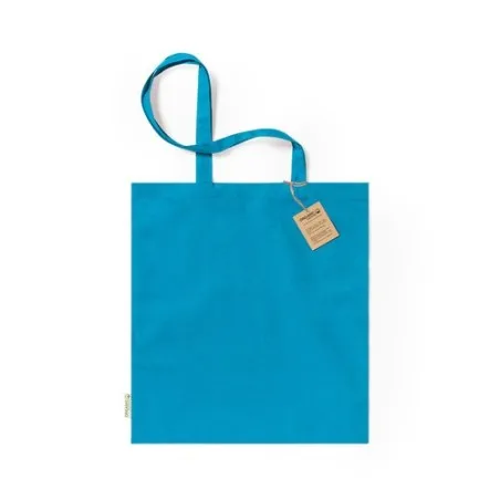 Sac Écologique Personnalisé de Shopping - Klimbou Matières : coton recyclé Couleurs : rouge accessoire événementiel unique