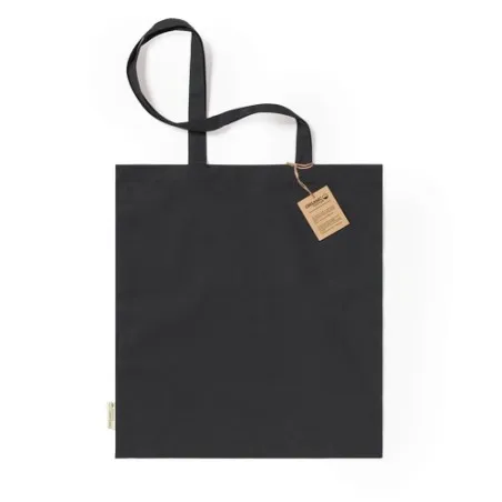 Sac Écologique Personnalisé de Shopping - Klimbou Matières : coton recyclé Couleurs : vert impression haute définition