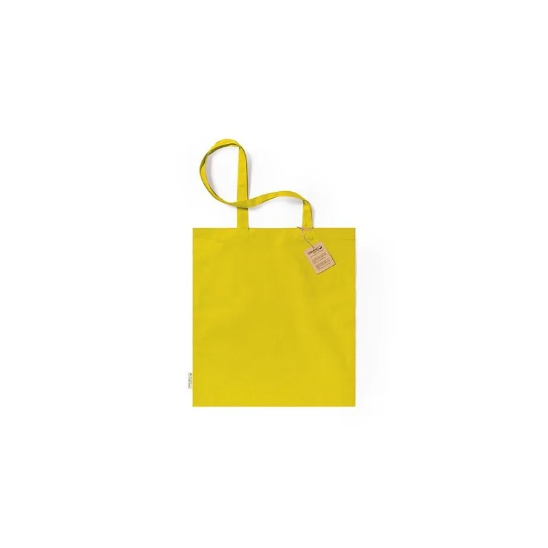 Sac Écologique Personnalisé de Shopping - Klimbou Matières : coton recyclé Couleurs : orange livraison express 24h 48h