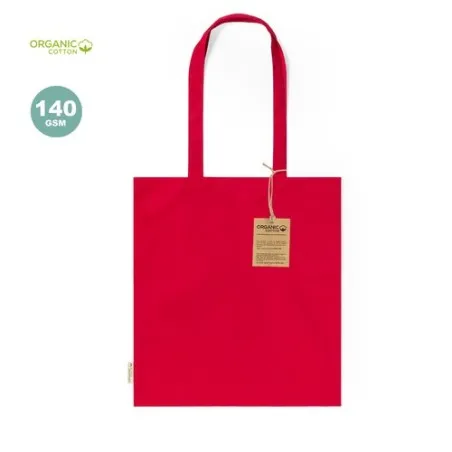 Sac Écologique Personnalisé de Shopping - Klimbou Matières : coton recyclé Couleurs : bleu clair objet promo petit budget