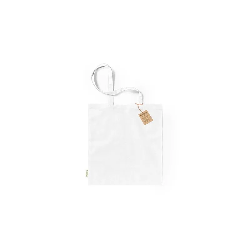 Sac Écologique Personnalisé de Shopping - Klimbou Couleurs : noir personnalisation rapide en France