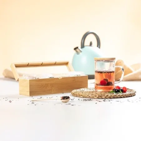 Tasse à Thé Élégante Personnalisée pas cher - Masty Matières : polyester Couleurs : noir goodies publicitaire événementiel