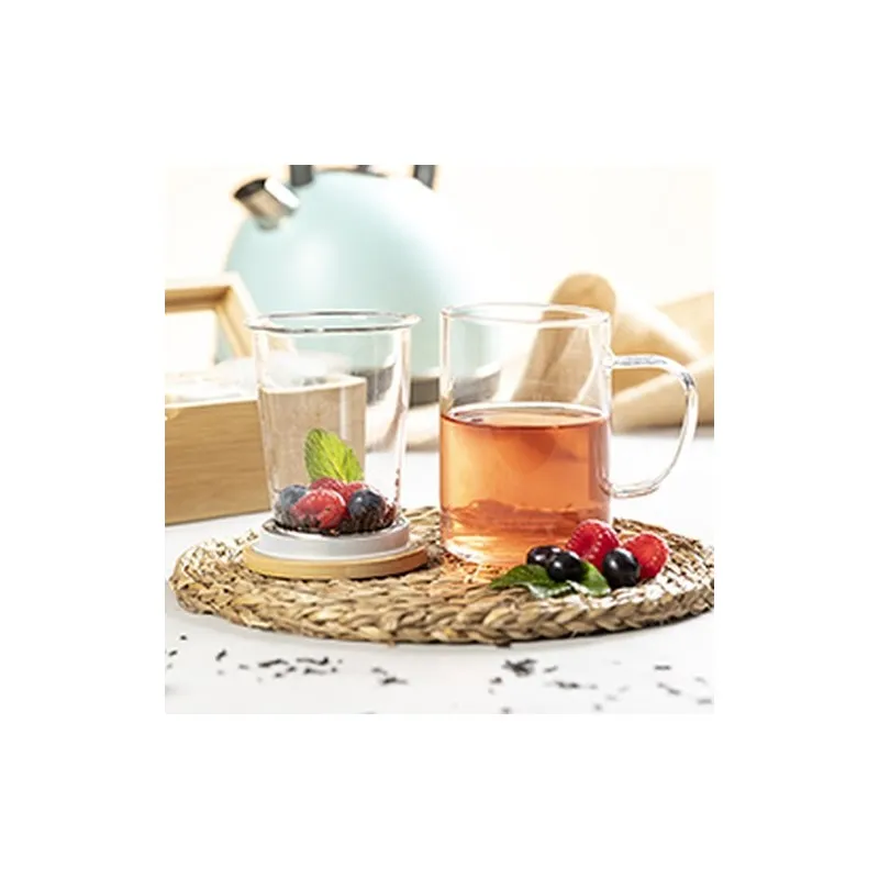 Tasse à Thé Élégante Personnalisée pas cher - Masty Matières : polyester Couleurs : noir impression haute définition