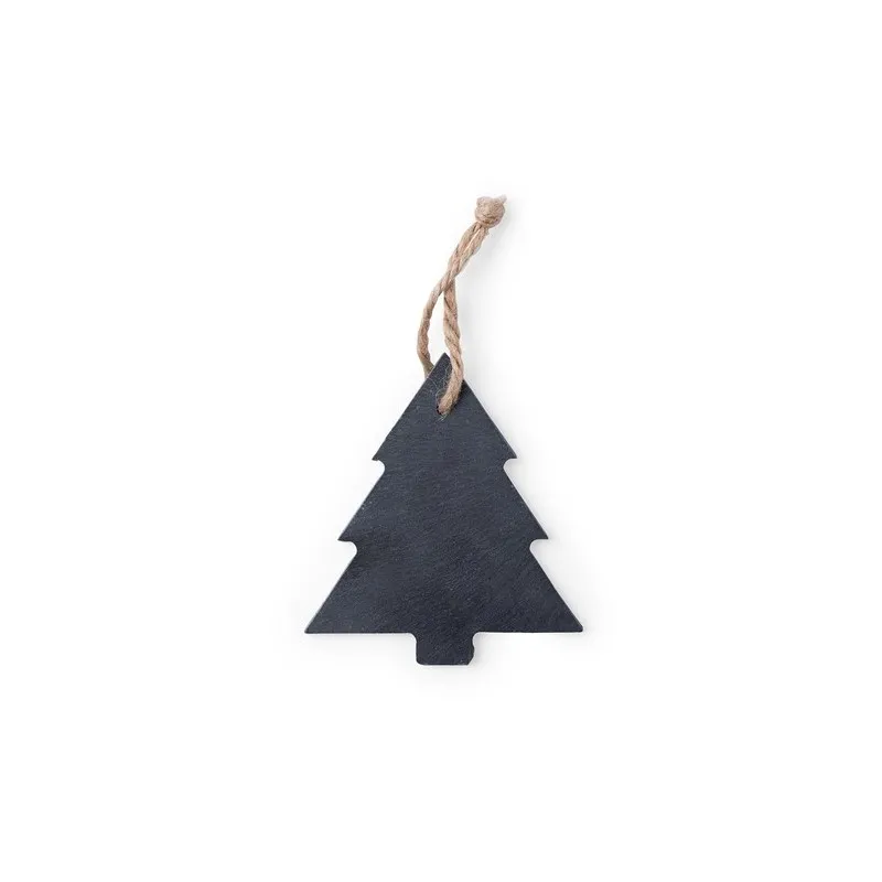 Ornement écologique personnalisé de Noël - Vondix Matières : polyester Couleurs : blanc cadeau entreprise pas cher