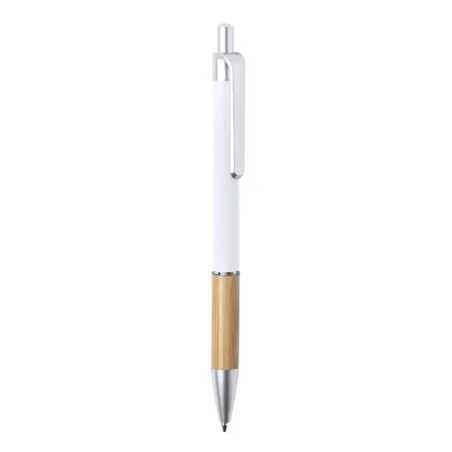 Stylo Bille Écologique Personnalisé pas cher - Chiatox Couleurs : blanc goodies publicitaire durable