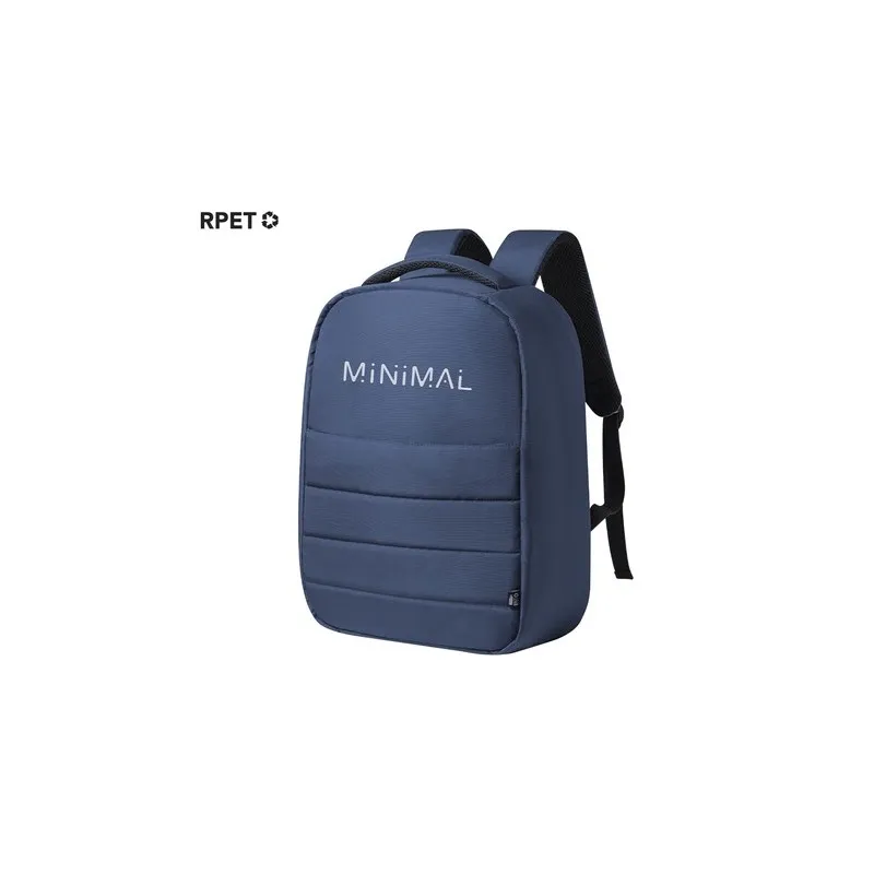 Sac à Dos Antivol Personnalisé Idéal pour le Business - Danium Matières : PVC Couleurs : bleu marquage laser ultra précis