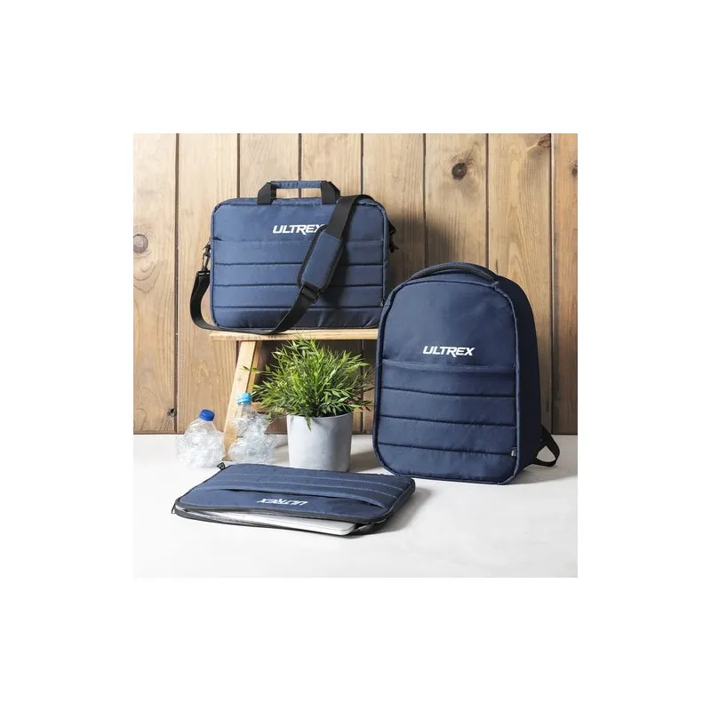 Sac à Dos Antivol Personnalisé Idéal pour le Business - Danium Matières : PVC Couleurs : bleu cadeau entreprise pas cher