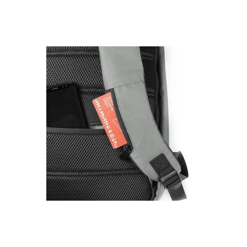 Sac à Dos Antivol Personnalisé Idéal pour le Business - Danium Matières : PVC Couleurs : rouge marquage couleur éclatante