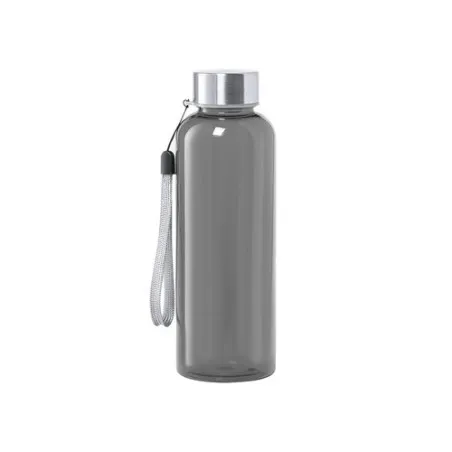 Gourde personnalisée sans BPA - Bidon Rizbo Matières : coton Taille textile : M Couleurs : gris marquage laser ultra précis