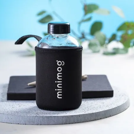 Gourde Personnalisée Publicitaire 500 ml - Flaber Matières : coton Taille textile : L Couleurs : noir goodies entreprise design