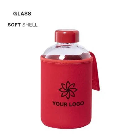 Gourde Personnalisée Publicitaire 500 ml - Flaber Matières : coton Taille textile : XXL Couleurs : gris foncé objet promotionnel