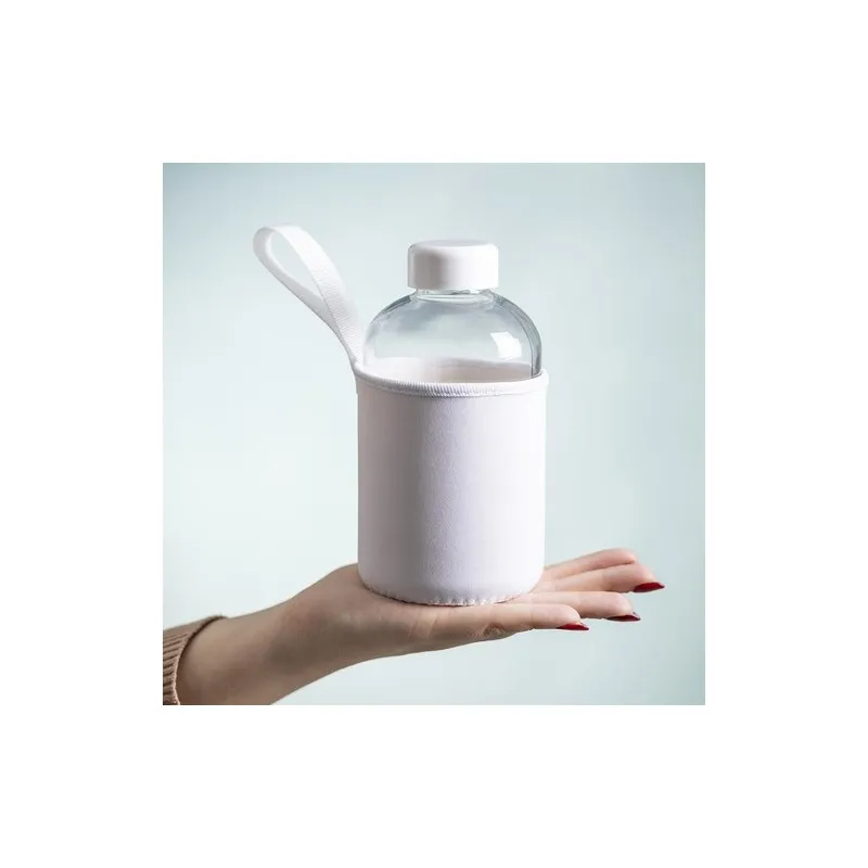 Gourde Personnalisée Publicitaire 500 ml - Flaber Matières : coton Taille textile : S Couleurs : bleu goodies entreprise design