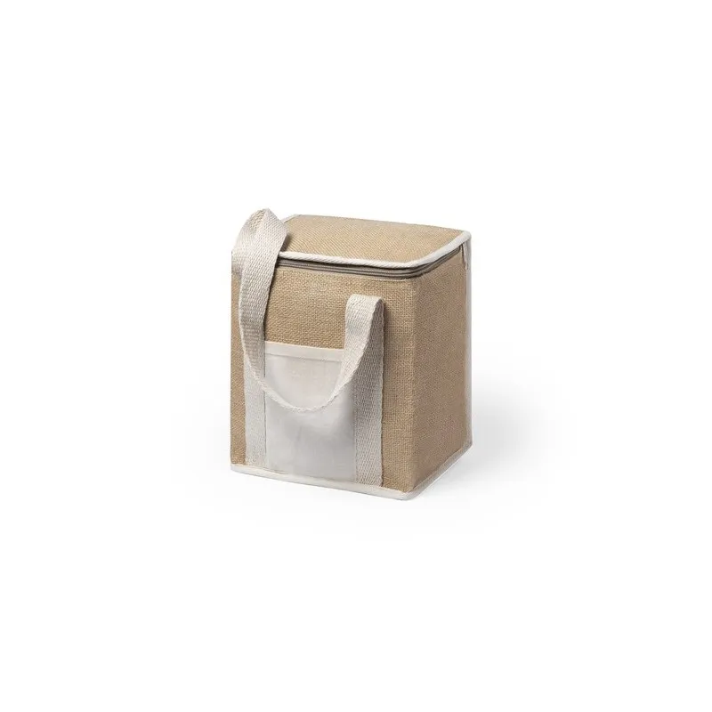 Sac isotherme écologique glacière personnalisée Ponix pas cher Matières : coton Taille textile : M Couleurs : vert bouteille cad