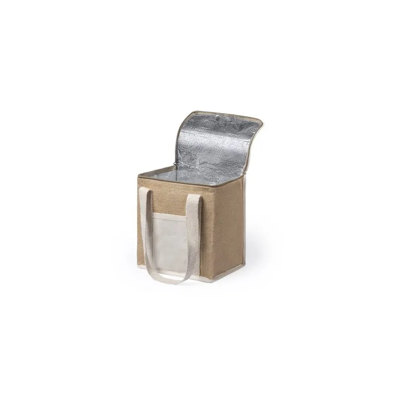 Sac isotherme écologique glacière personnalisée Ponix pas cher Matières : coton Taille textile : M Couleurs : vert bouteille goo