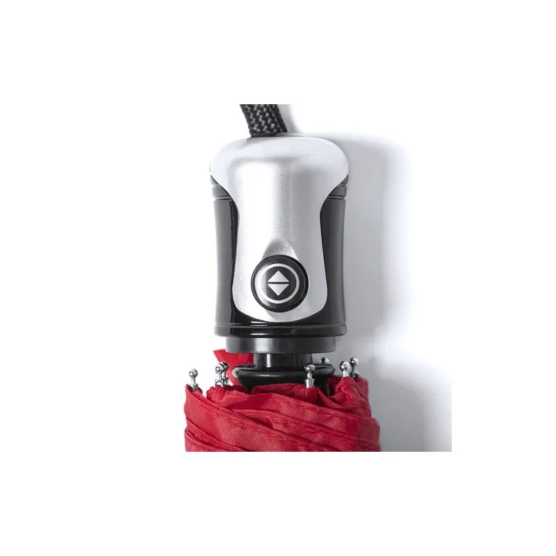 Parapluie pliable résistant personnalisé pas cher Alexon Matières : coton Taille textile : M Couleurs : gris foncé personnalisat