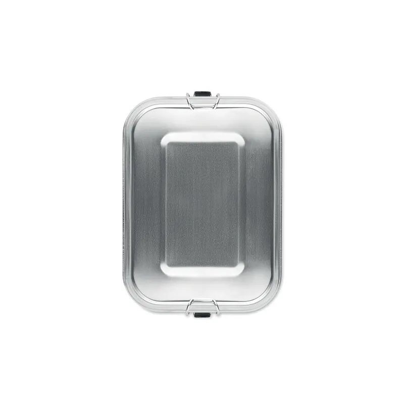 Boîte à lunch écologique en acier inoxydable - Idéale pour vos repas SAO Taille textile : 3XL Couleurs : gris goodies publicitai