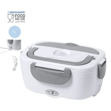 Gamelle Électrique Personnalisée Idéale pour le Bureau - Calpy Couleurs : blanc Contenance : 500 ml Matières : acier inoxydable 