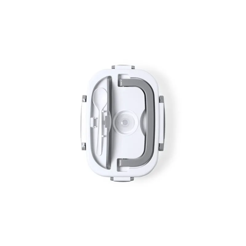 Gamelle Électrique Personnalisée Idéale pour le Bureau - Calpy Couleurs : blanc Contenance : 500 ml Matières : acier inoxydable 