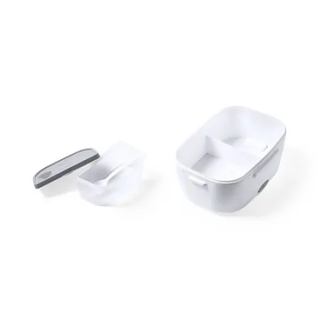 Gamelle Électrique Personnalisée Idéale pour le Bureau - Calpy Couleurs : blanc Contenance : 500 ml Matières : acier inoxydable 