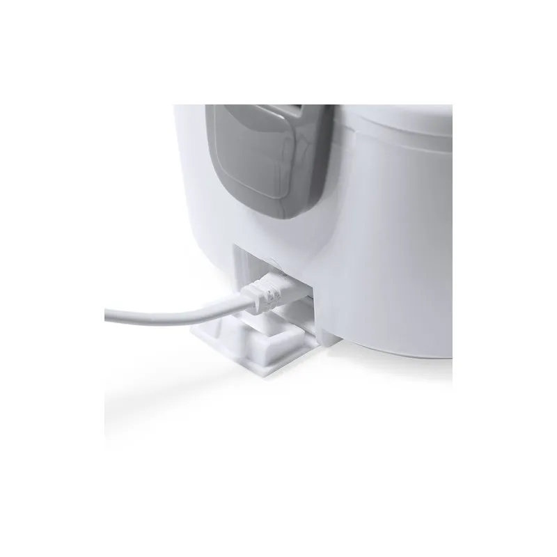 Gamelle Électrique Personnalisée Idéale pour le Bureau - Calpy Couleurs : blanc Contenance : 500 ml Matières : acier inoxydable 